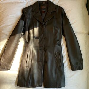 Vintage Danier brown leather jacket